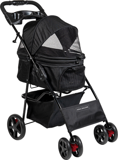 Poussette à animaux de compagnie XS Noir