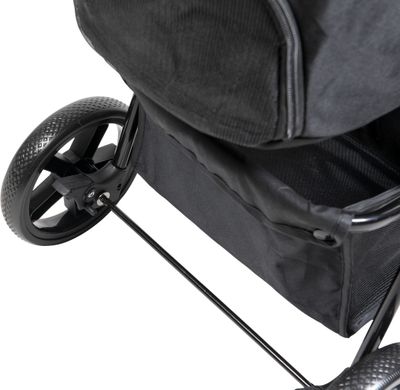 Poussette à animaux de compagnie XS Noir