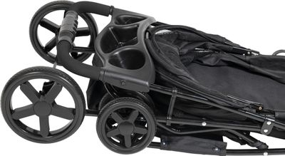 Poussette à animaux de compagnie XS Noir