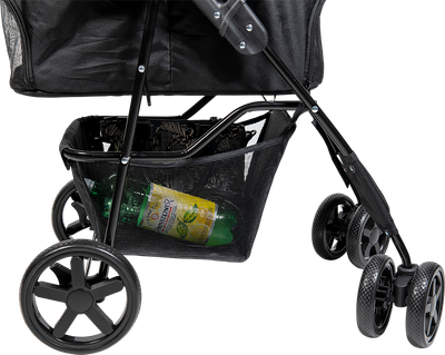 Poussette à animaux de compagnie XS Noir