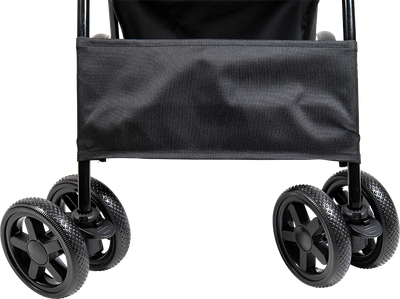 Poussette à animaux de compagnie XS Noir