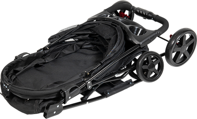 Poussette à animaux de compagnie XS Noir
