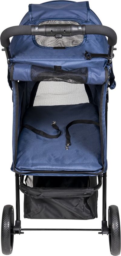 Poussette à animaux de compagnie XS Bleu