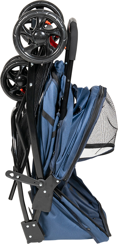 Poussette à animaux de compagnie S Bleu