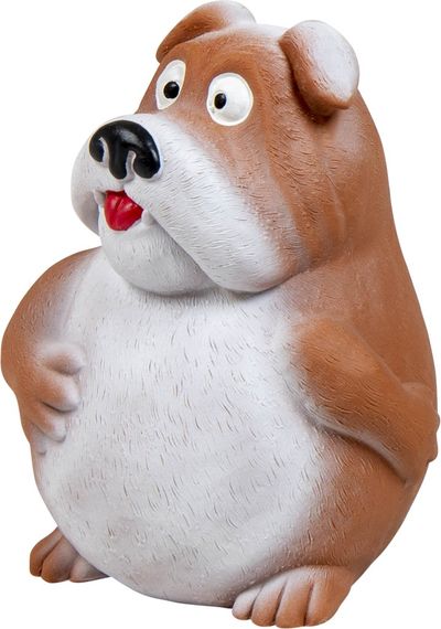 Latex toy hond -14cm