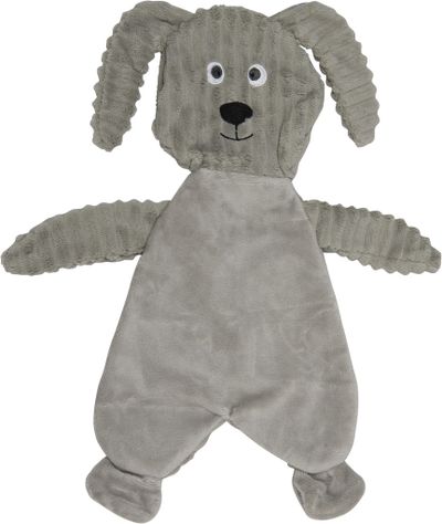 Flat plush toy hond 