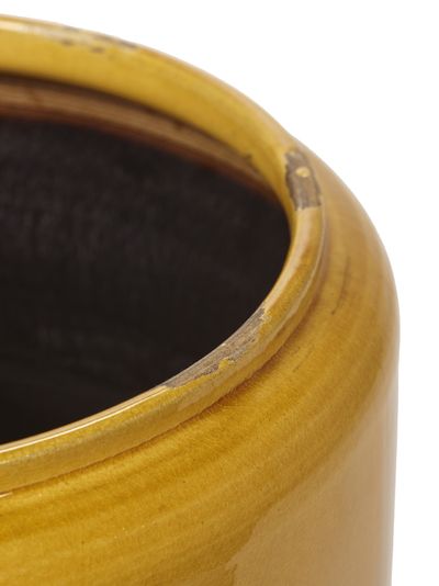 Glazed shades Pot fleur costa 21x21x21 honey