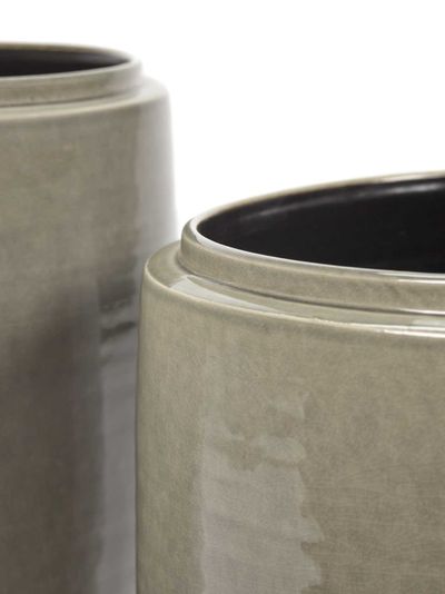 Glazed shades Sierpot l38xb38xh38 grijs