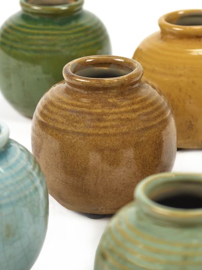 Gold & Pastel Vaas l8xb8xh8cm ass/6 mix