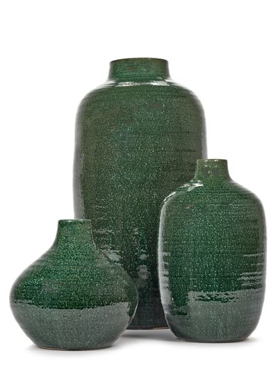 Glazed shades Vase m 22,5x22,5x36,5 vrt f