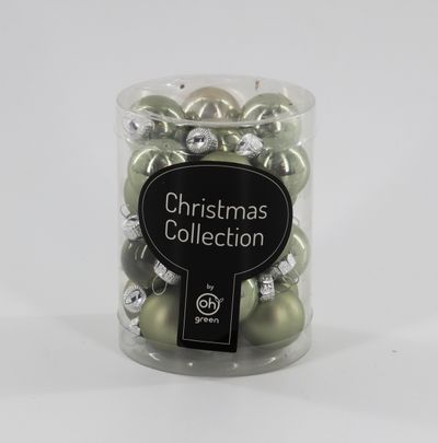 Set van 24 kerstballen