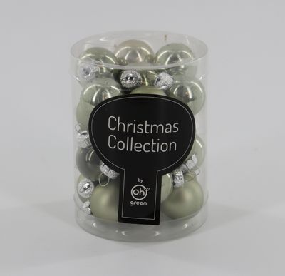 Set van 18 kerstballen