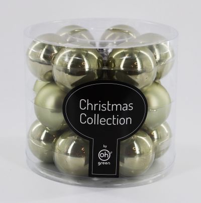 Set van 18 kerstballen