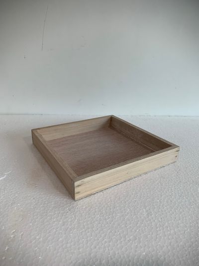 Tray hout - wit