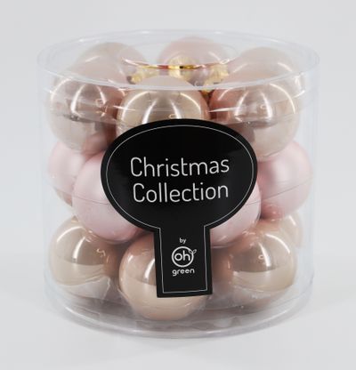 Set van 18 kerstballen