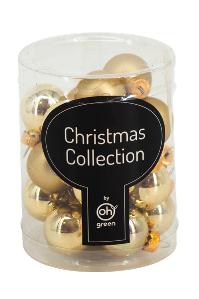 Set van 24 kerstballen