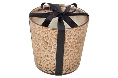 Geurkaars luxury phanter brons 