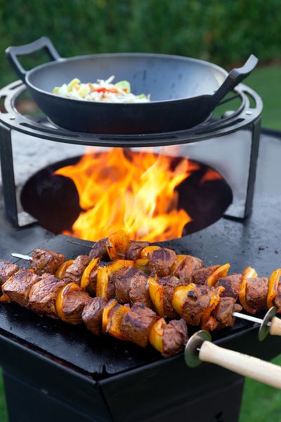 Dynamic Centre / Wok & Dutch oven houder