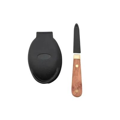 Set oestermes en handbeschermer