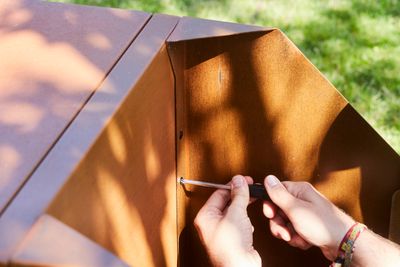 Adapter voor Nestor corten staal