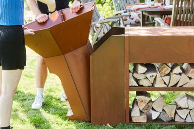 Adapter voor Nestor corten staal