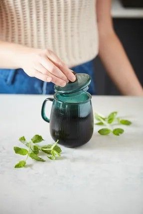 Theekop met filter 600ml