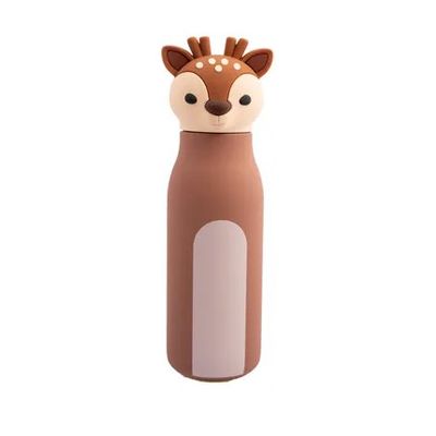 Bouteille à double paroi avec paille milo 350ml