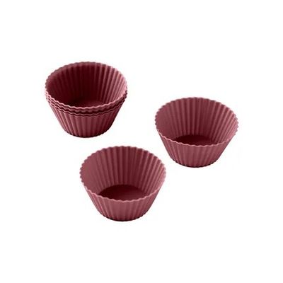 Set van 6 mini cupcakevormpje