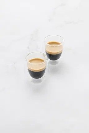 Set de 2 verres espresso à double paroi