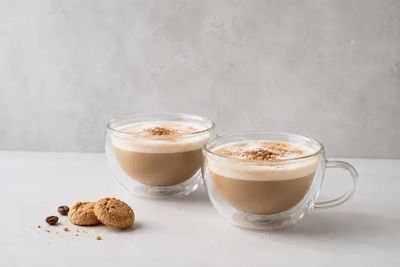 Set de 2 verres cappucino à double paroi