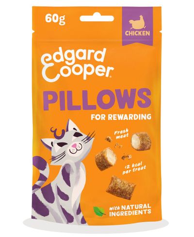Kattensnack pillows kip