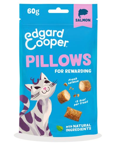 Kattensnack pillows zalm