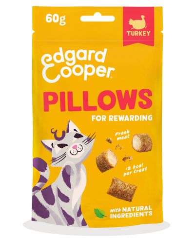 Kattensnacks | pillows kalkoen 60g