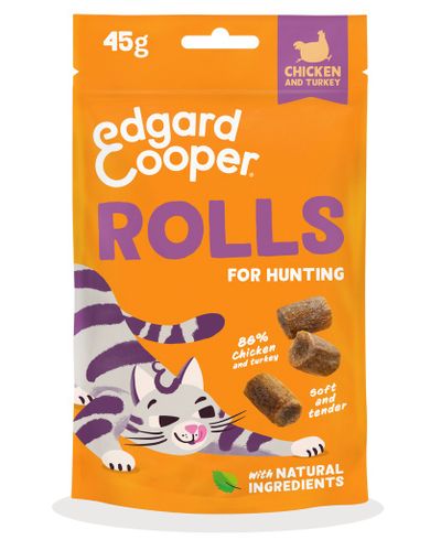 Kattensnack rolls kip/kalkoen
