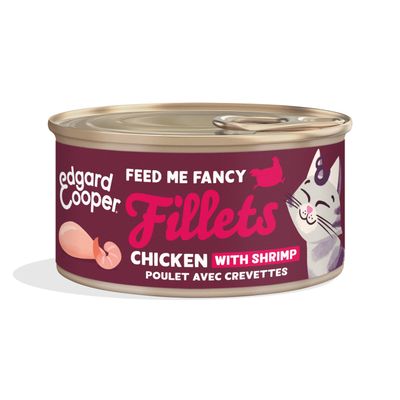 Ec filets de poulet avec crevettes dans leur bouillon 70g