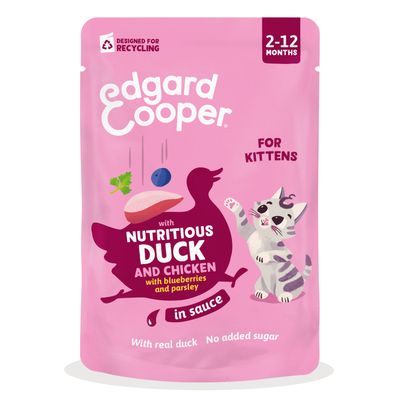 Ec canard & poulet en sauce sachet 85g