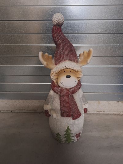 Renne avec lumière avec petites lumières