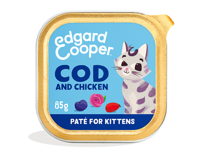 Chaton Pate Cabillaud&Poulet 85g