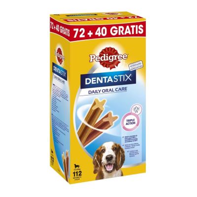 Dentastix Medium 72 + 40 gratuites