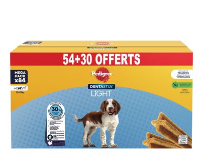 Dentastix light medium 54+30 gratis