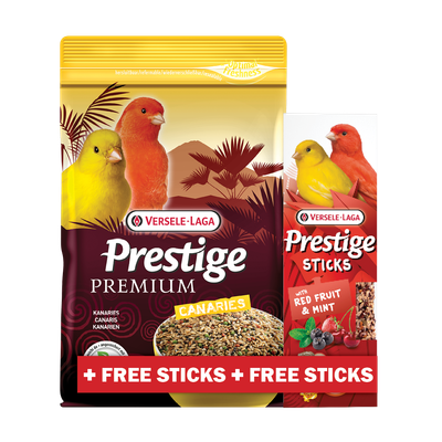 Alimentation pour oiseaux canaris 800g + sticks