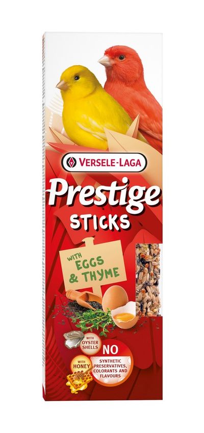 Prestige sticks canaris avec Œufs & thym - 2 pièces 60g