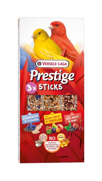 Prestige sticks canaris triple variety pack - 3 goûts 90g