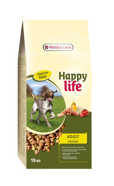 Happy life Adult au Poulet 15kg