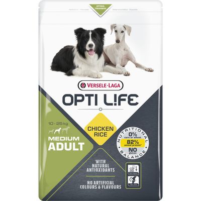 Opti life adult medium 2,5kg