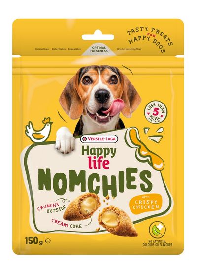 Hondensnackshappy life nomchies chicken 150g
