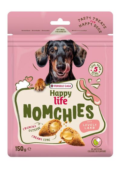 Hondensnackshappy life nomchies lamb 150g