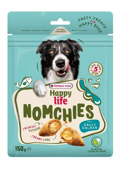 Hondensnackshappy life nomchies salmon 150g