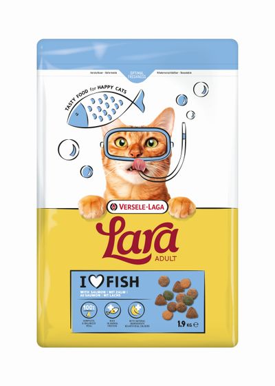 Kattenbrokken lara adult with salmon 1,9kg