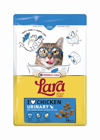 Kattenbrokken lara adult care urinary with chicken 1,9kg